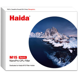 Haida Magnetic NanoPro MC CPL Glass Filter for M15 150 Holder HD4365