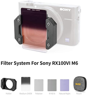 NiSi Filter Kit for Sony RX100 VI M6 / RX100 VII M7(Professional Kit) - Camfilter.ca