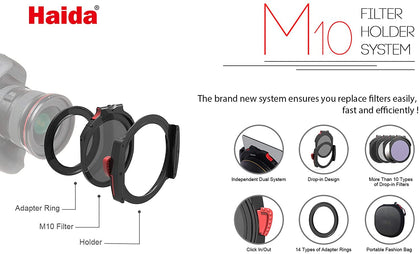 Haida M10 Filter Holder Enthusiast Kit II for 100mm Series Filters HD4502 - Camfilter.ca