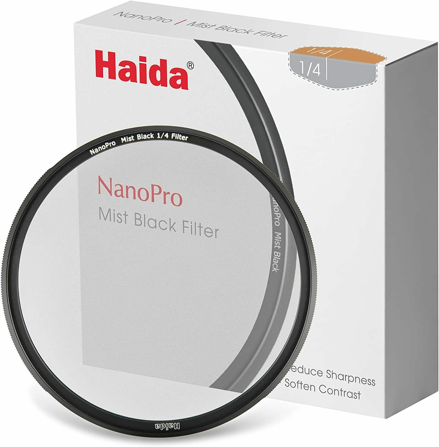 Haida NanoPro Mist Black 1/4 Filter 67mm