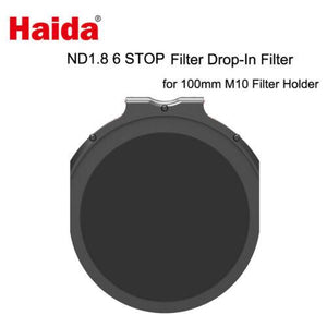 Haida 6 stops Drop-In Filter ND 1.8 ND64 for 100mm M10 Filter Holder - Camfilter.ca