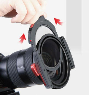 Haida 10 stops Drop-In Filter ND3.0 ND1000 for 100mm M10 Filter Holder - Camfilter.ca